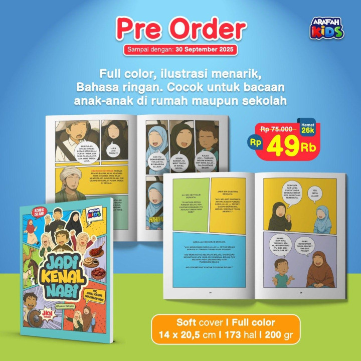 PO KOMIK JADI KENAL NABI BY ARAFAH KIDS
