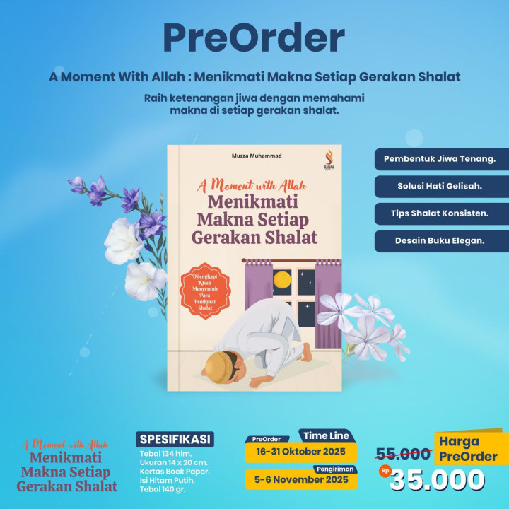 PO BUKU A MOMENT WITH ALLAH BY RANAH