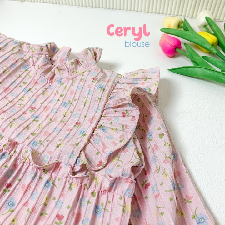 READY STOK CERYL BLOUSE BY TUFLA