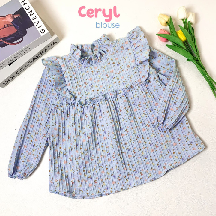 READY STOK CERYL BLOUSE BY TUFLA