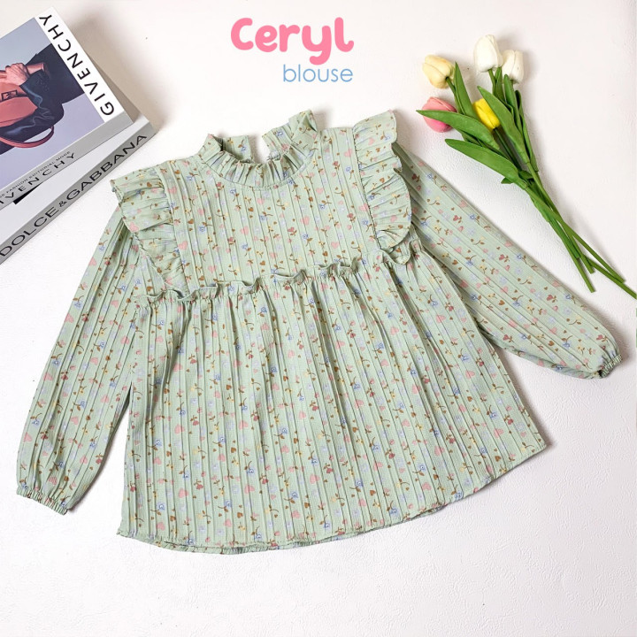 READY STOK CERYL BLOUSE BY TUFLA