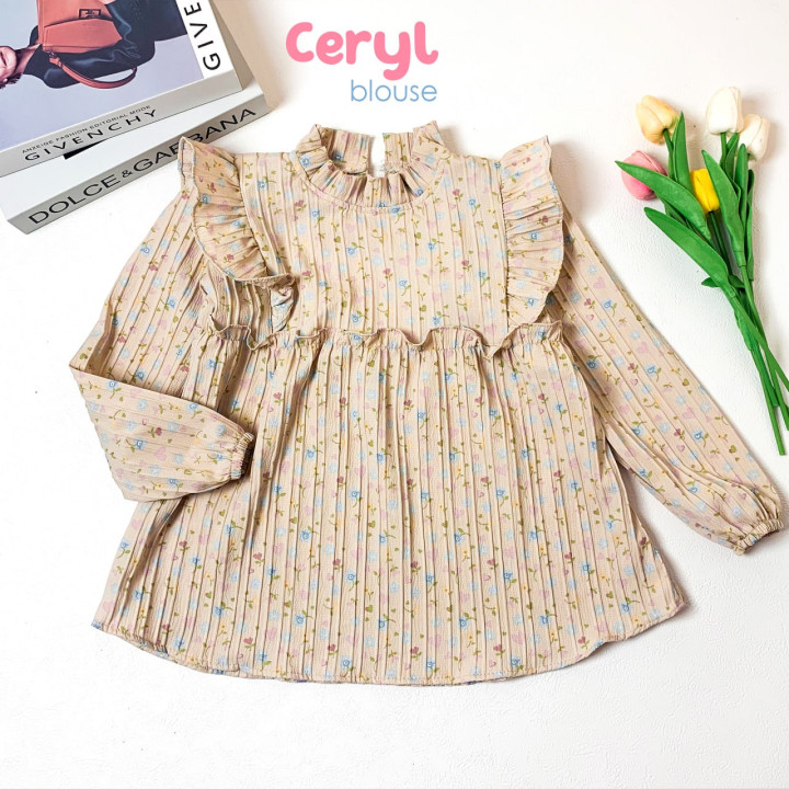 READY STOK CERYL BLOUSE BY TUFLA