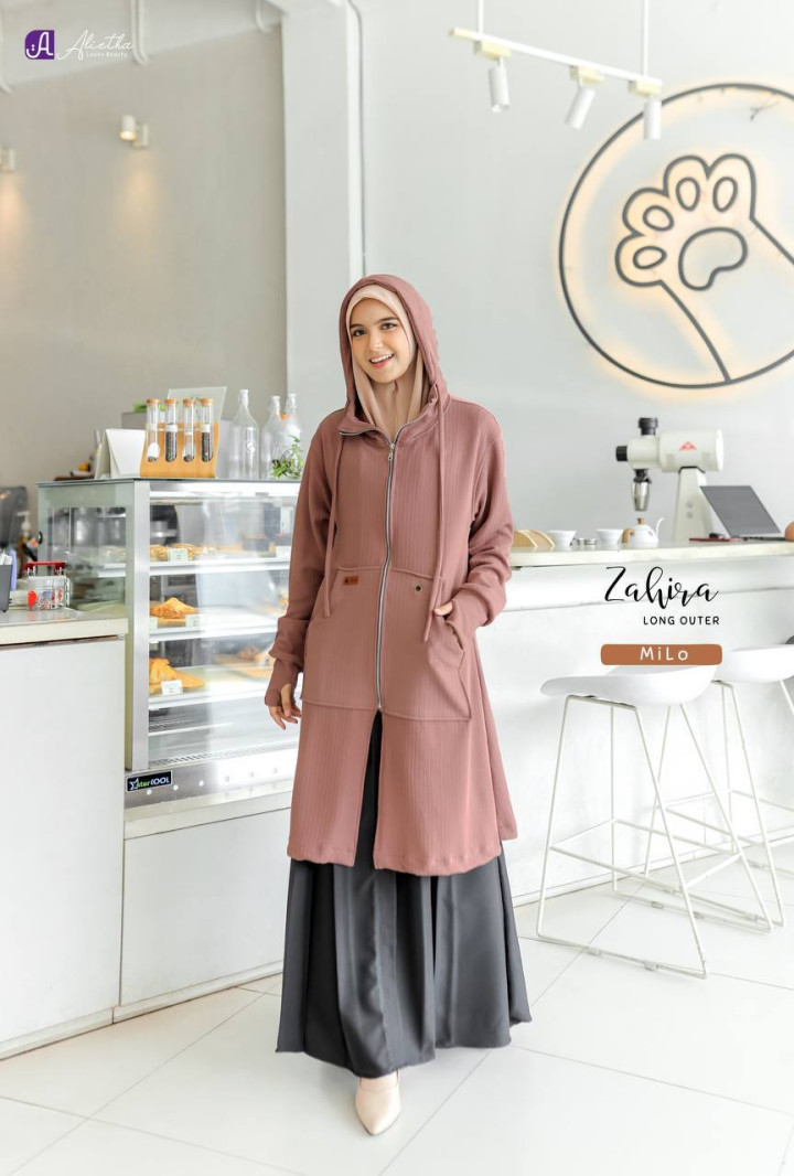 PO ZAHIRA LONG OUTER BATCH 2 BY ALIETHA