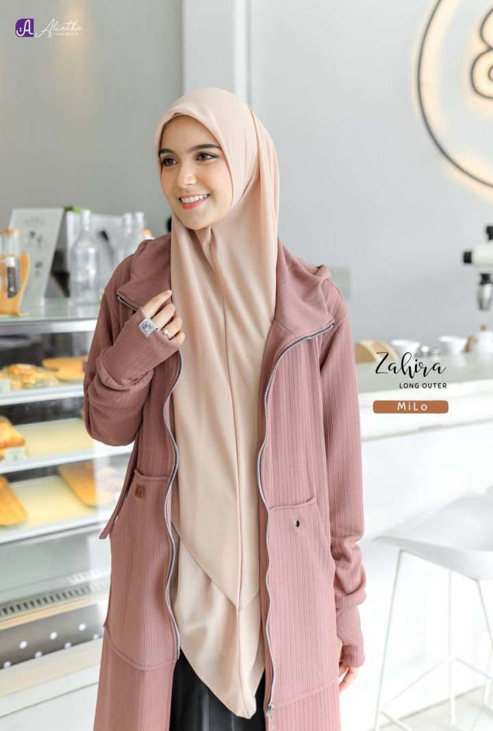 PO ZAHIRA LONG OUTER BATCH 2 BY ALIETHA