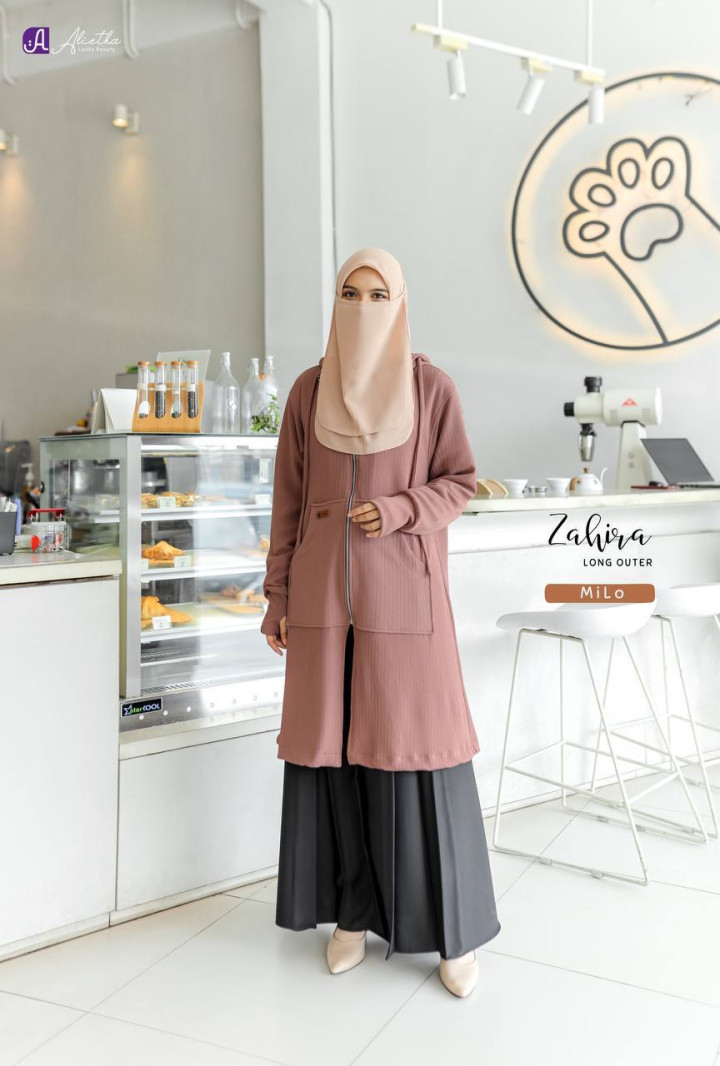 PO ZAHIRA LONG OUTER BATCH 2 BY ALIETHA