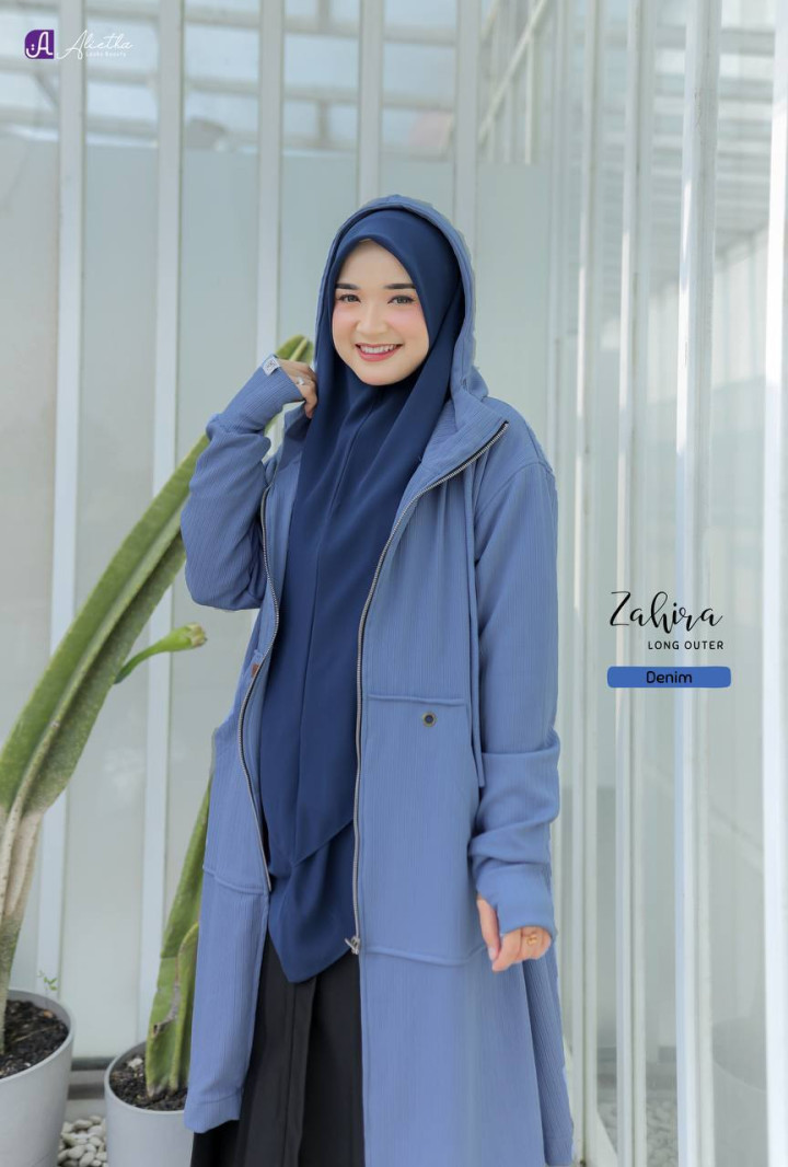 PO ZAHIRA LONG OUTER BATCH 2 BY ALIETHA