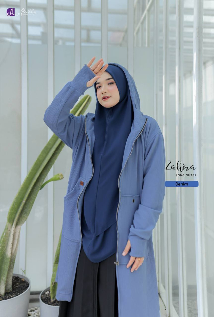 PO ZAHIRA LONG OUTER BATCH 2 BY ALIETHA