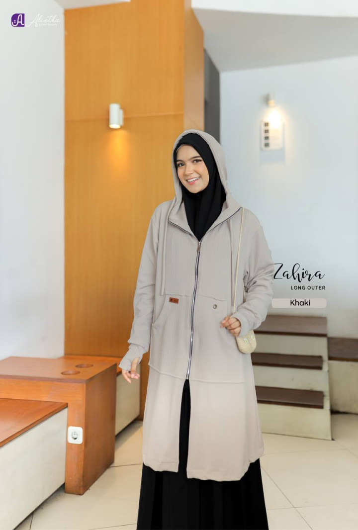 PO ZAHIRA LONG OUTER BATCH 2 BY ALIETHA