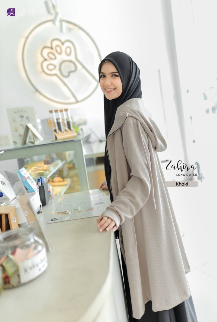 PO ZAHIRA LONG OUTER BATCH 2 BY ALIETHA
