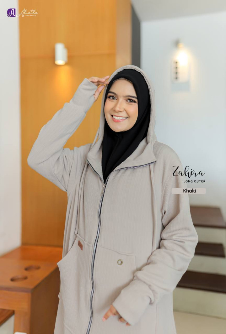 PO ZAHIRA LONG OUTER BATCH 2 BY ALIETHA