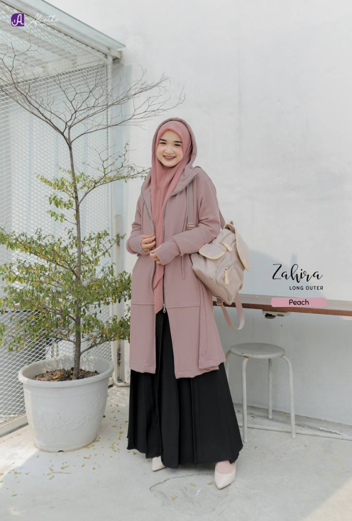 PO ZAHIRA LONG OUTER BATCH 2 BY ALIETHA
