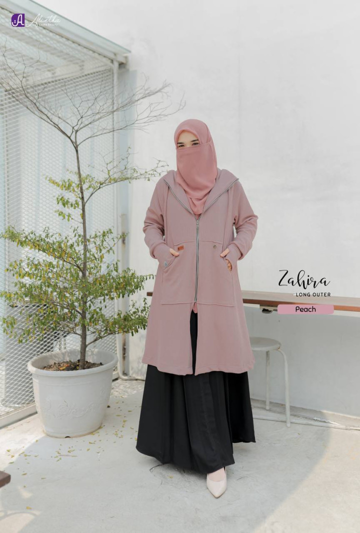 PO ZAHIRA LONG OUTER BATCH 2 BY ALIETHA