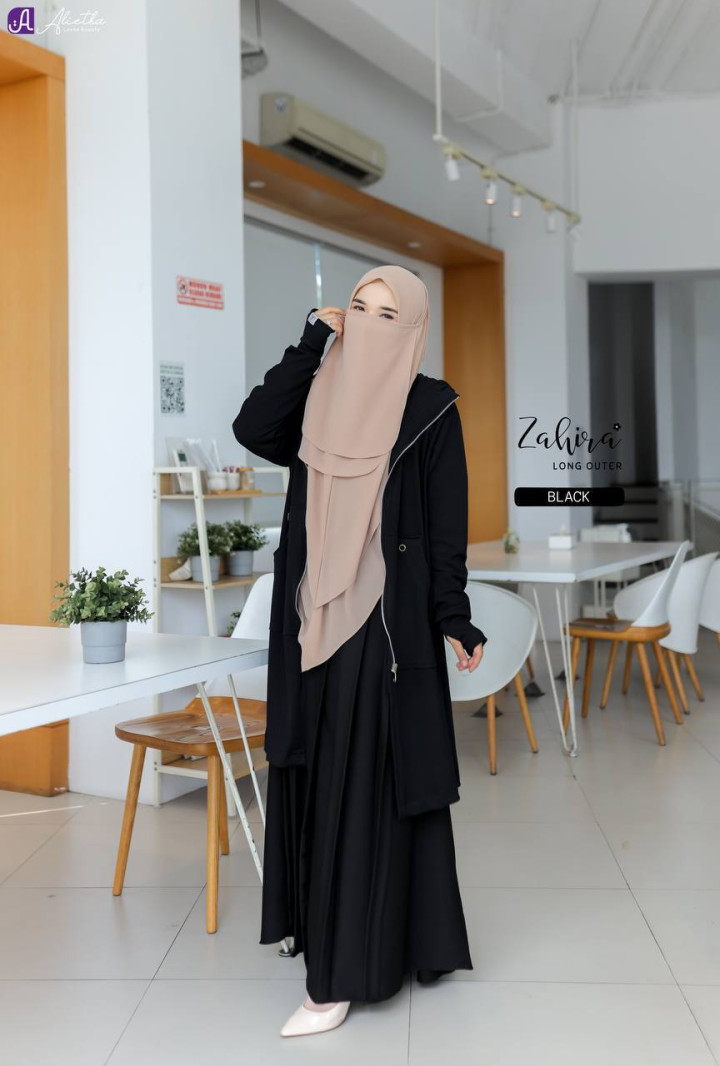 PO ZAHIRA LONG OUTER BATCH 2 BY ALIETHA