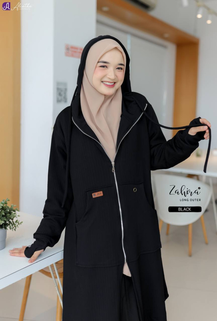 PO ZAHIRA LONG OUTER BATCH 2 BY ALIETHA