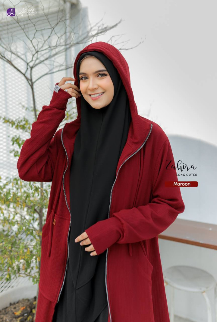 PO ZAHIRA LONG OUTER BATCH 2 BY ALIETHA