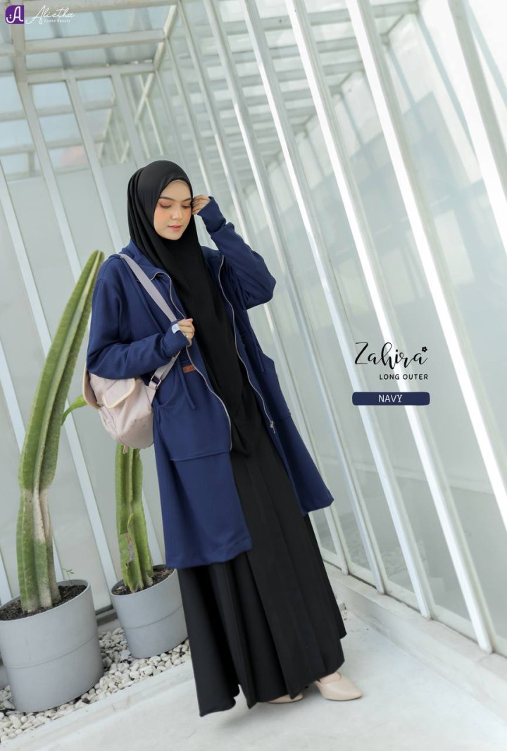 PO ZAHIRA LONG OUTER BATCH 2 BY ALIETHA