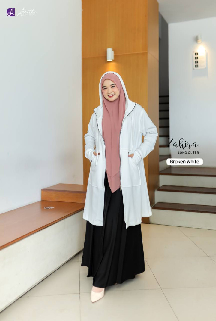 PO ZAHIRA LONG OUTER BATCH 2 BY ALIETHA
