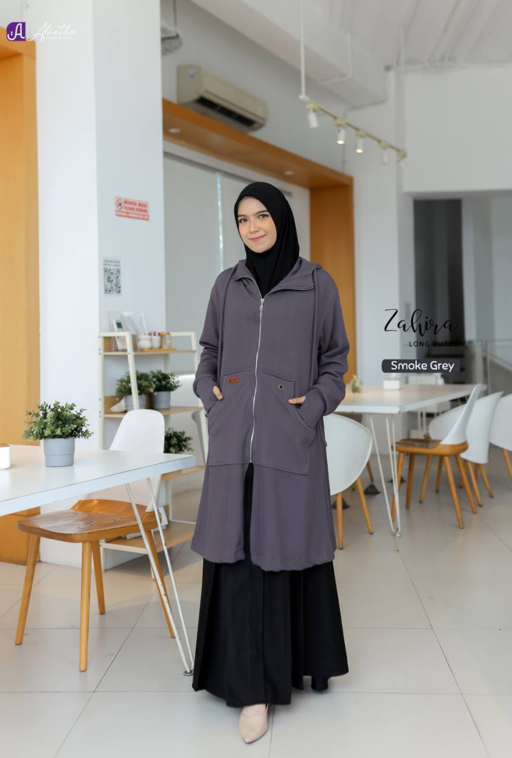 PO ZAHIRA LONG OUTER BATCH 2 BY ALIETHA