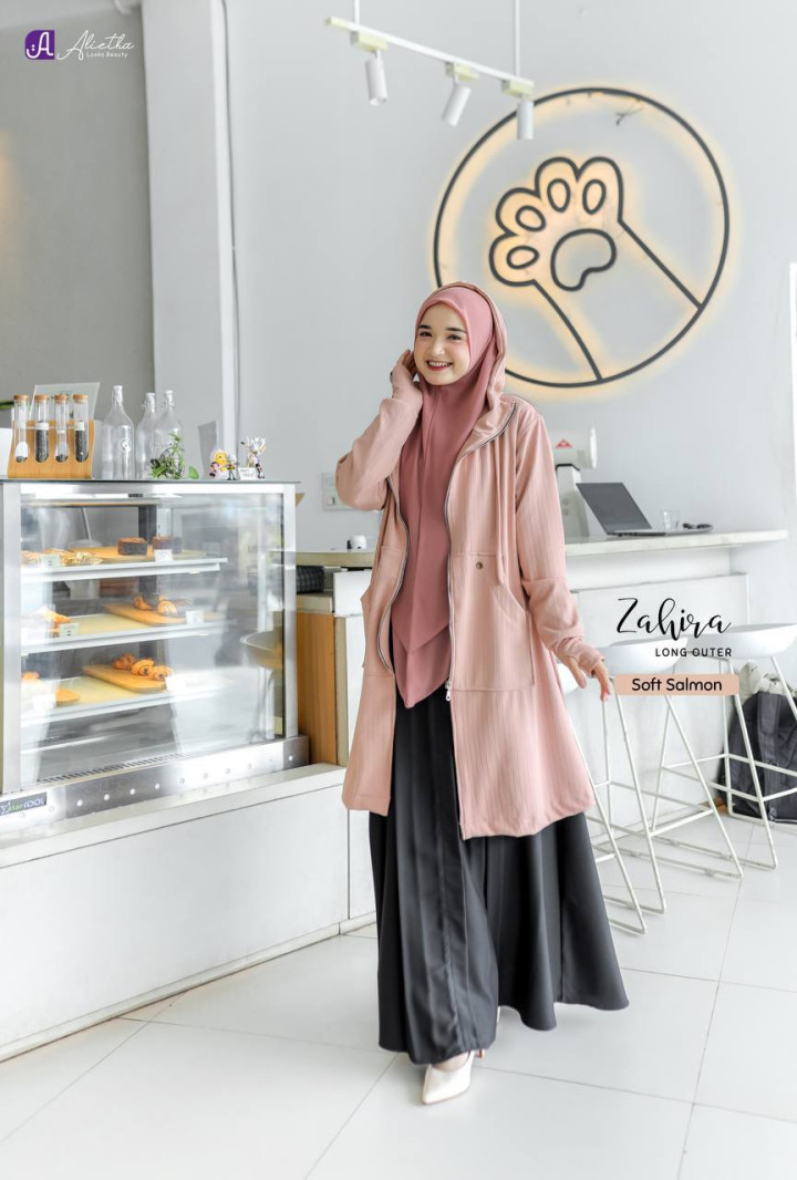 PO ZAHIRA LONG OUTER BATCH 2 BY ALIETHA