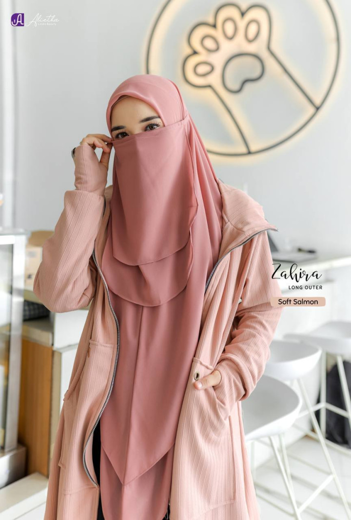 PO ZAHIRA LONG OUTER BATCH 2 BY ALIETHA