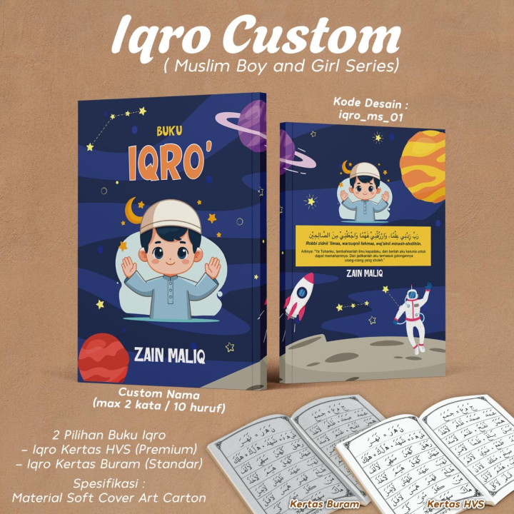 PO IQRO CUSTOM STANDAR HK GROUP 