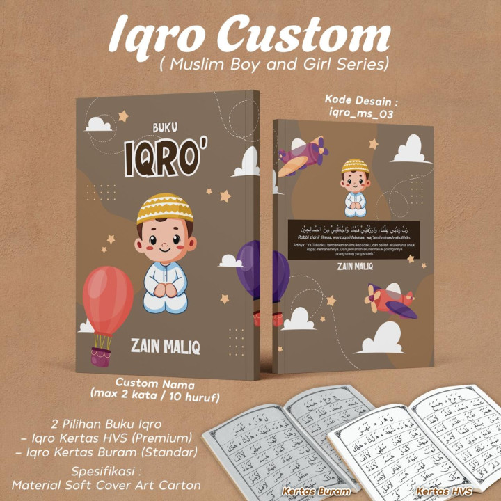 PO IQRO CUSTOM STANDAR HK GROUP 