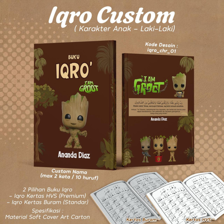 PO IQRO CUSTOM STANDAR HK GROUP 