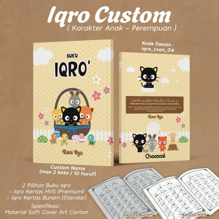 PO IQRO CUSTOM PREMIUM HK GROUP 