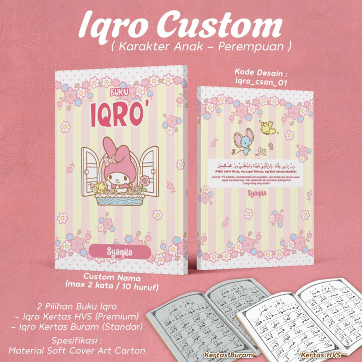 PO IQRO CUSTOM STANDAR HK GROUP 