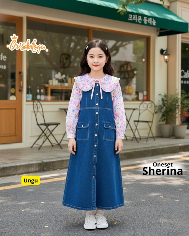 PO SHERINA OVERALL DRESS (JUNTEEN)  BY NOAM