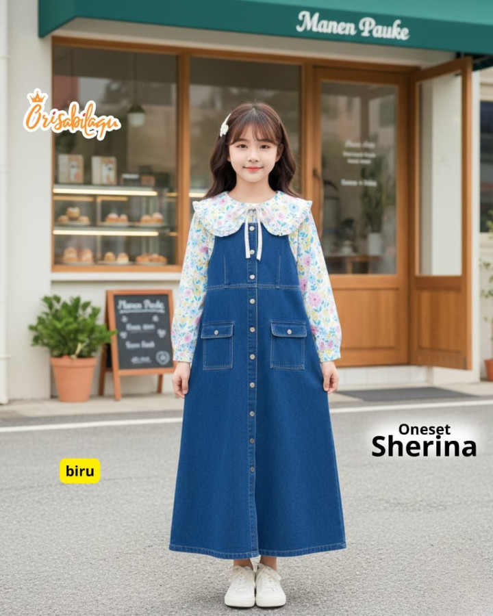 PO SHERINA OVERALL DRESS (JUNTEEN)  BY NOAM