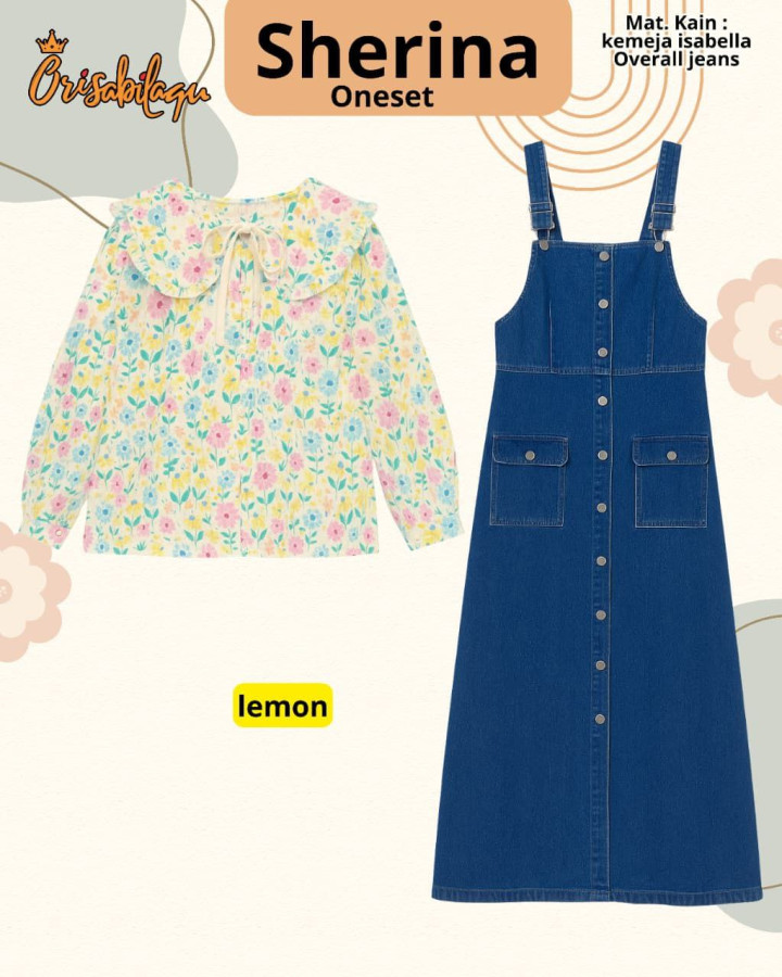 PO SHERINA OVERALL DRESS (JUNTEEN)  BY NOAM