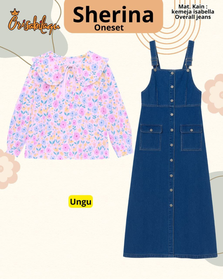 PO SHERINA OVERALL DRESS (JUNTEEN)  BY NOAM