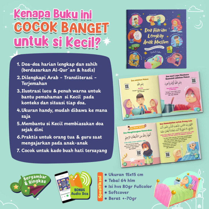 PO BUKU DOA HARIAN LENGKAP ANAK MUSLIM