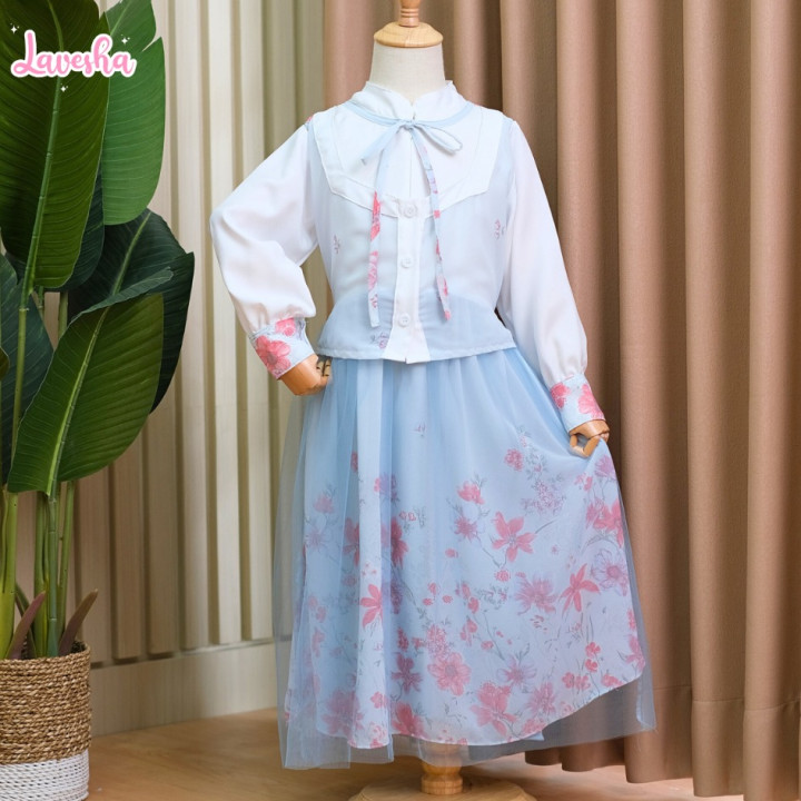 FAST PO AMEERA COUPLE DRESS MOM & KIDS