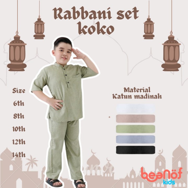 RABBANI SETELAN KOKO BY BEANOF KIDS