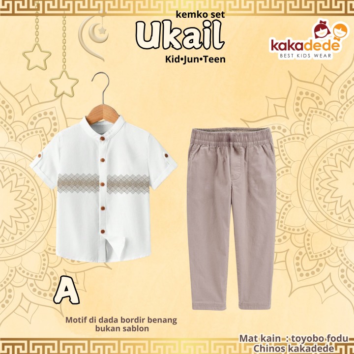 PO SET KEMKO UKAIL (KIDS) BY KAKADEDE