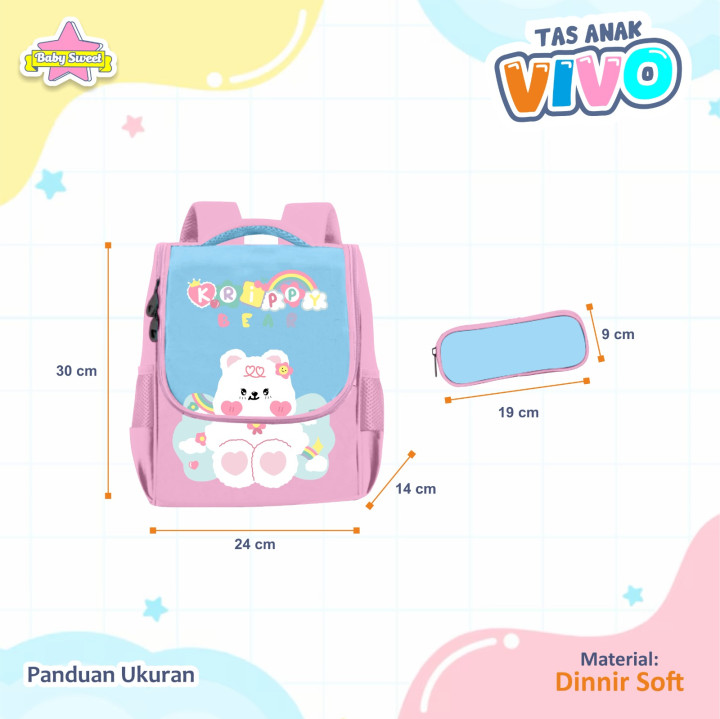 PO TAS ANAK VIVO BY BABY SWEET