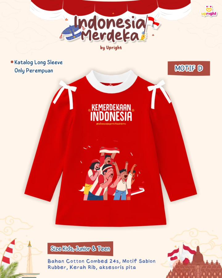 PO INDONESIA MERDEKA SERIES 2026 TSHIRT BY UPRIGHT