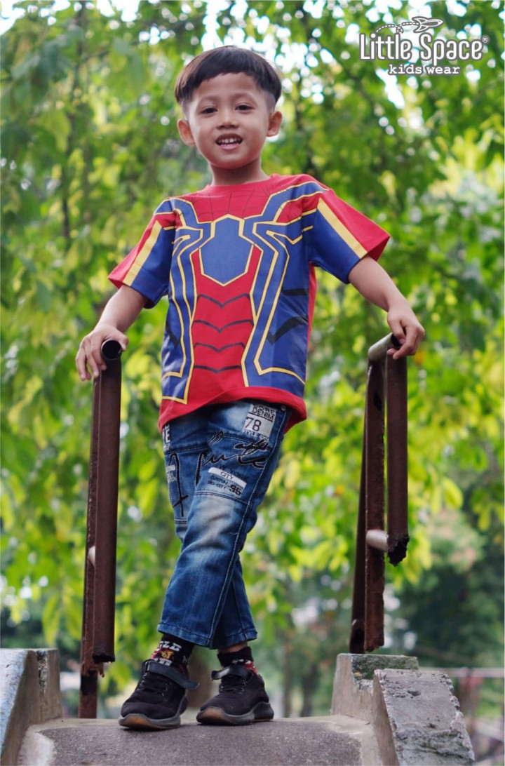 SPIDERMAN SERIES TSHIRT BY LITTLE SPACE