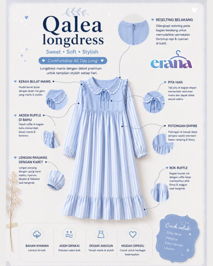 PO QALEA LONGDRESS BY ERENA