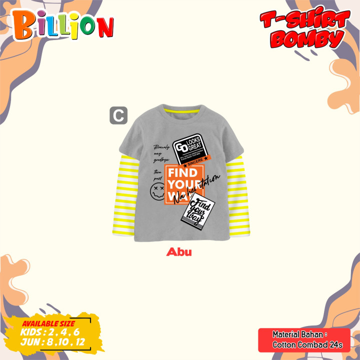 PO TSHIRT BOMBY BY BILLION