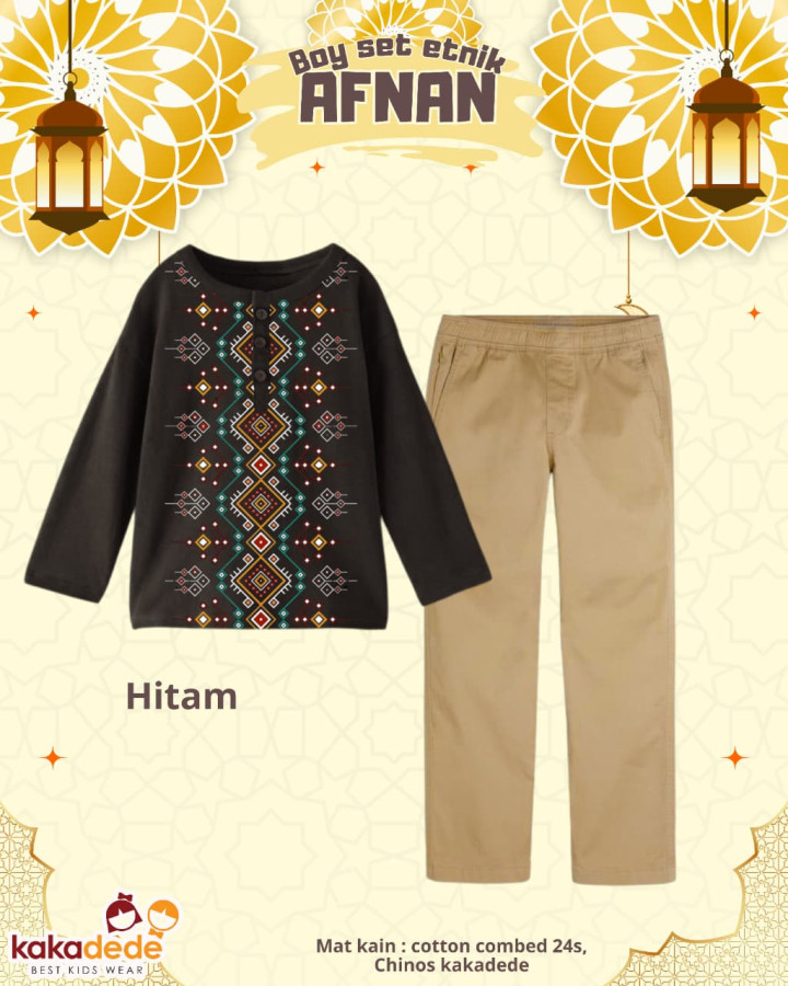 PO BOY SET ENTIK AFNAN (JUN) BY KAKADEDE