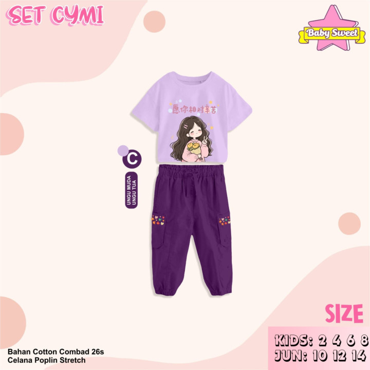 PO SET CYMI (JUN) BY BABY SWEET