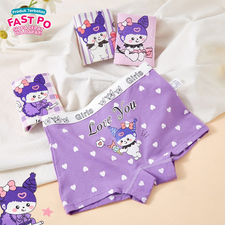 FAST PO SHIZUKA GIRL UNDERWEAR (KUROMI SERIES)