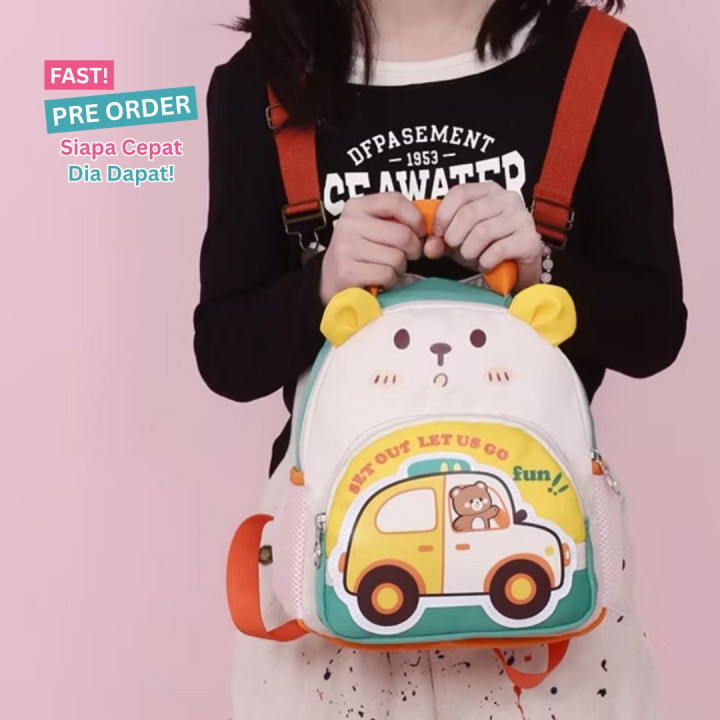 FAST PO CAKE AND CAR BACKPACK 