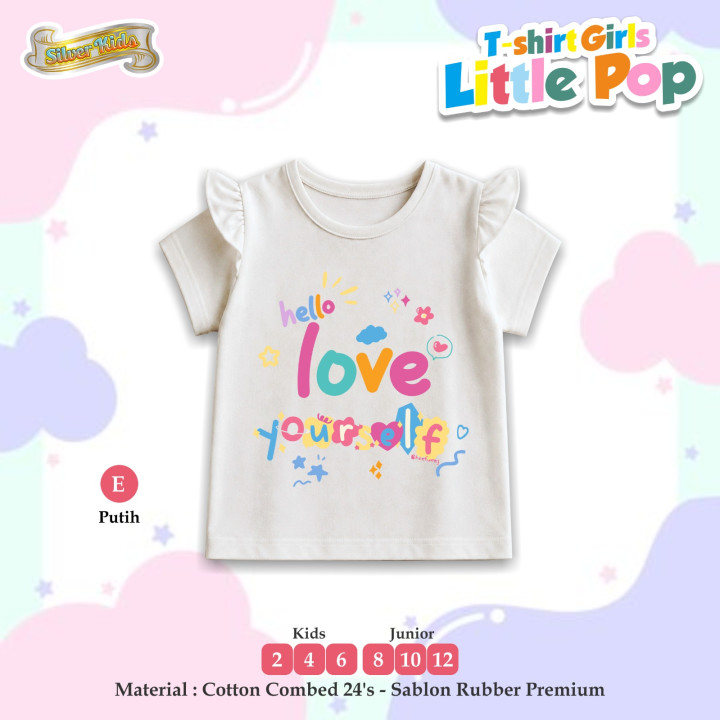 PO T-SHIRT LITTLE POP BY SILVER KIDS