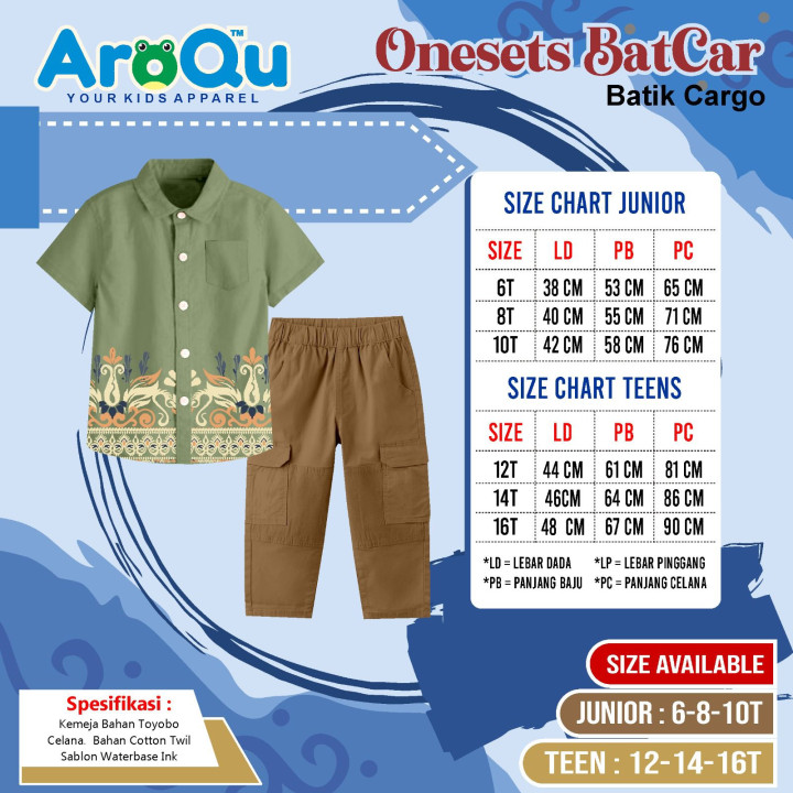 PO SET BATIK CARGO (BATCAR) BY AROQU