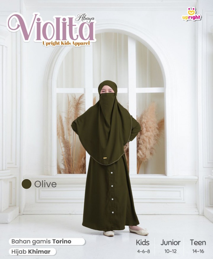 PO ABAYA VIOLITA BY UPRIGHT KIDS APPAREL