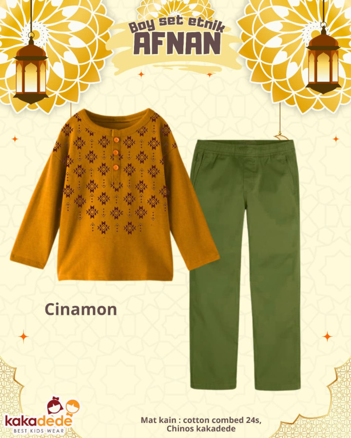 PO BOY SET ENTIK AFNAN (TEEN) BY KAKADEDE